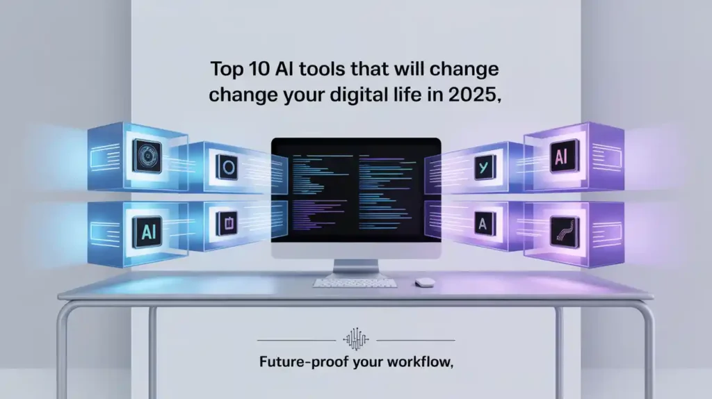 Top 10 AI Tools That Will Change Your Digital Life in 2025